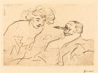 Den store cigar af Jean Louis Forain
