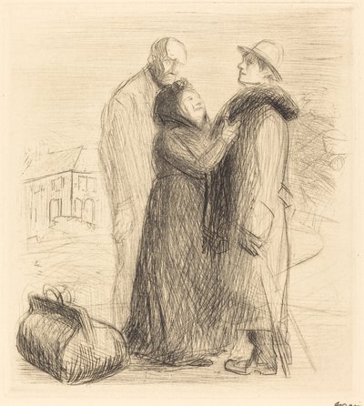 The Departure of the Prodigal Son (første plade, lodret) af Jean Louis Forain