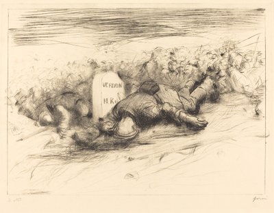 The End - Verdun af Jean Louis Forain