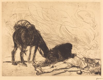 Den barmhjertige samaritaner af Jean Louis Forain