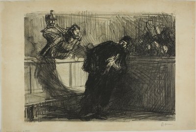 Advokaten misbrugt af Jean Louis Forain