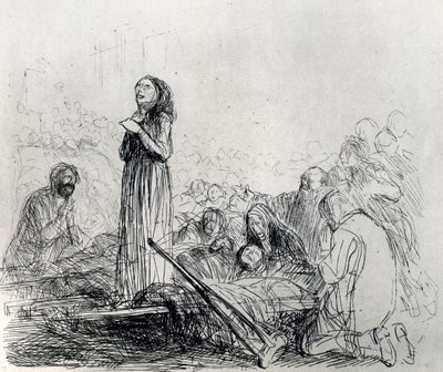 Miraklet, 1925. af Jean Louis Forain