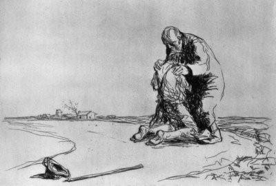 The Return of the Prodigal Son, 1925. af Jean Louis Forain