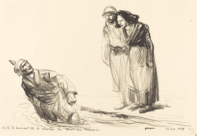 Dette er det øjeblik, du synger "Wacht am Rhein" af Jean Louis Forain