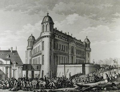 Kanoner taget fra Chantilly til Paris, 9. august 1789 af Jean Louis Prieur