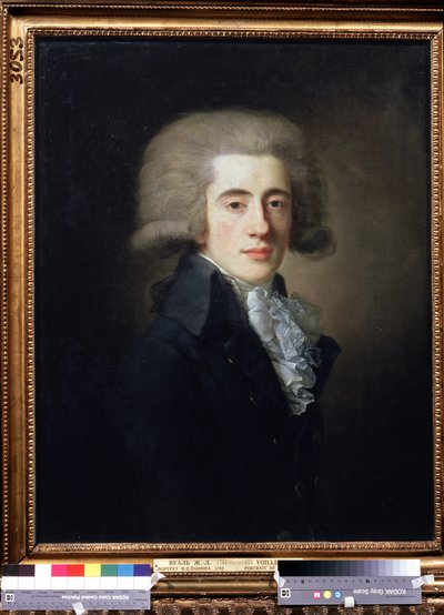 Portræt af den russiske vicekansler Nikita Panin (1770-1837) (Portræt af vicekansleren Nikita Panin). Maleri af Jean Louis Voille (1744-efter 1803). Olie på lærred, 73,1 x 57 cm af Jean Louis Voille
