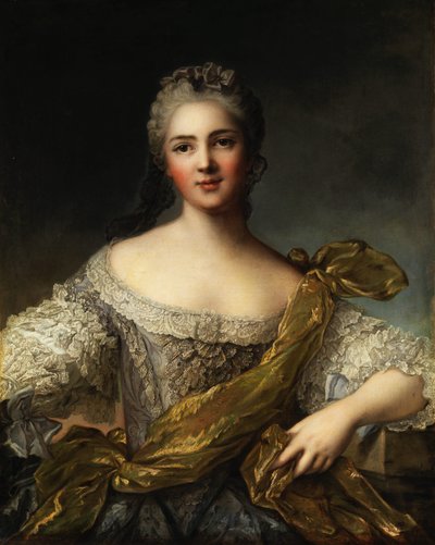 Jean-Marc Nattier Portræt af Victoire de France af Jean Marc Nattier