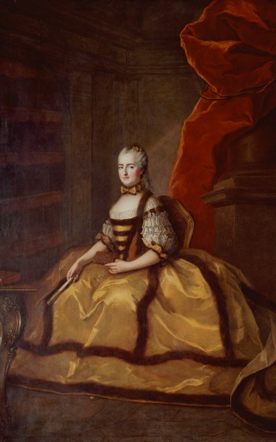 Portræt af Madame Louise af Frankrig (1737-87) af Jean Marc Nattier