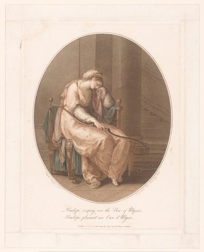 Penelope græder med Odysseus