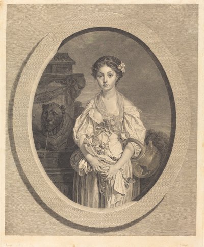 Den ødelagte kande af Jean Massard after Jean Baptiste Greuze