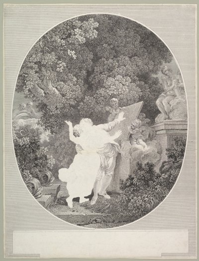 Kærlighedens løfte, 1786. af Jean Mathieu