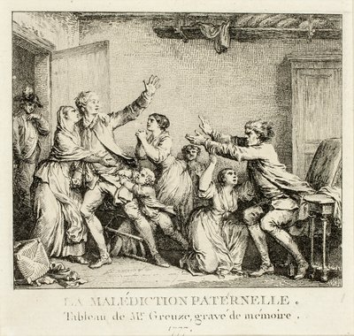 Faderens forbandelse af Jean Michel Moreau
