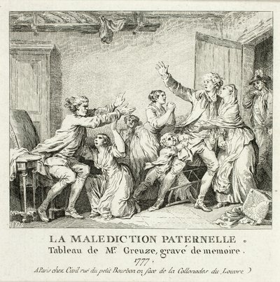 Faderens forbandelse af Jean Michel Moreau