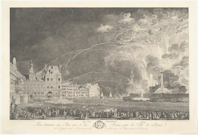 Fyrværkeriet af Jean Michel Moreau