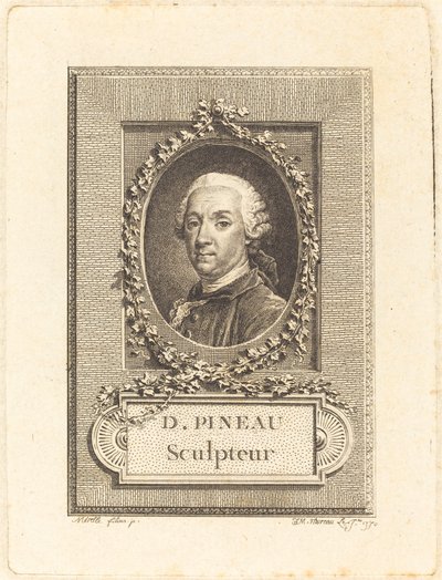 D. Pineau, Billedhugger af Jean Michel Moreau after Pierre Paul Merelle