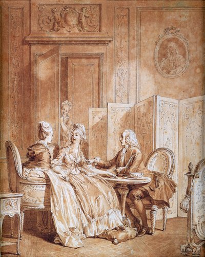 Erklæringen om graviditet (se også 157481) af Jean Michel the Younger Moreau