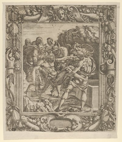 Begravelsen, 1535-55. af Jean Mignon