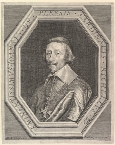 Kardinal de Richelieu. af Jean Morin