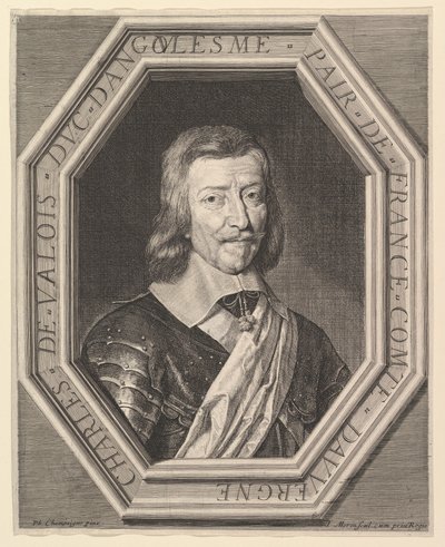 Charles de Valois, hertug af Angoulême. af Jean Morin