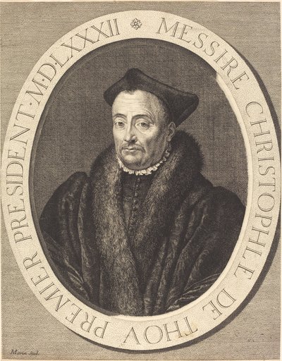 Christopher de Thou af Jean Morin