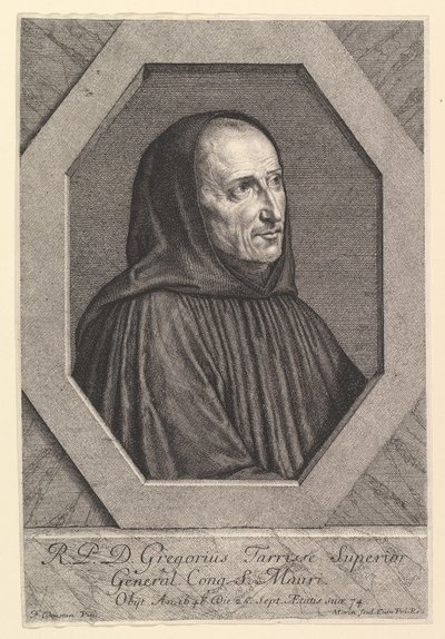 Dom Gregoire Tarrisse, overordnet general for Saint-Maur-kongregationen. af Jean Morin