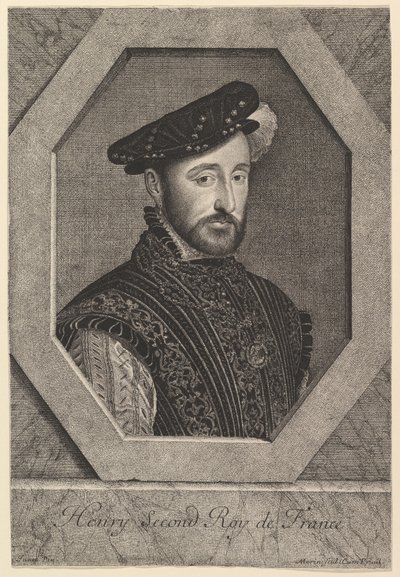 Henrik II, konge af Frankrig. af Jean Morin