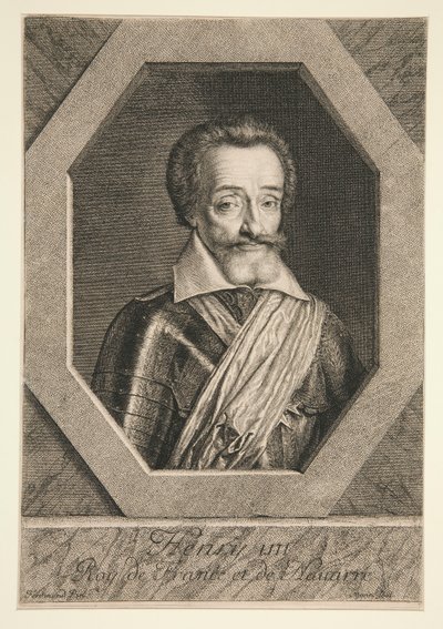 Henrik IV, konge af Frankrig af Jean Morin