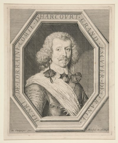 Henri de Lorraine, greve af Harcourt, kaldet Cadet la Perle (1601-1666) af Jean Morin