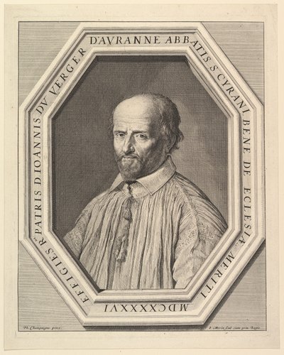 Jean Duvergier de Hauranne, abbed af Saint-Cyran. af Jean Morin
