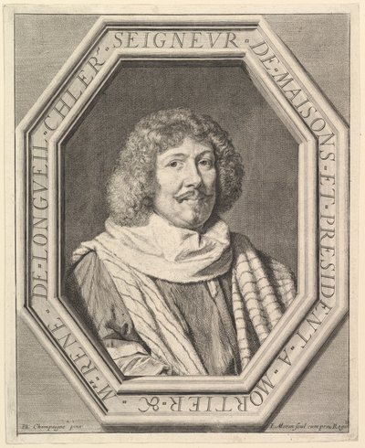 Rene de Longueil, fremtidige Marquis de Maisons. af Jean Morin