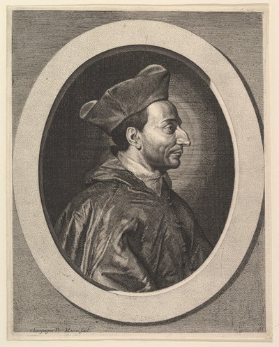 Saint Charles-Borromeo, kardinal og ærkebiskop af Milano. af Jean Morin