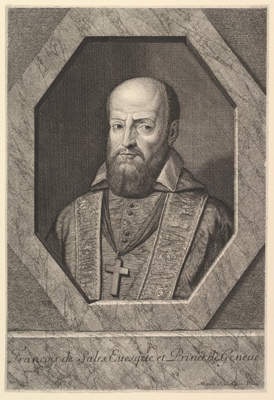Saint Francois de Sales, biskop af Genève. af Jean Morin