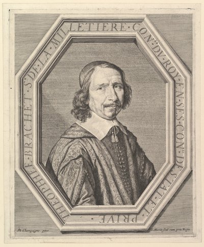 Theophile Brachet de la Milletiere, rådgiver for kongen. af Jean Morin