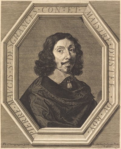 Pierre Maugis af Jean Morin after Philippe de Champaigne
