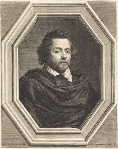 Nicolas Chrystin af Jean Morin, after Sir Anthony van Dyck