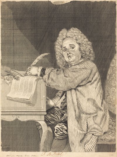 J.-B. Rebel af Jean Moyreau, Antoine Watteau