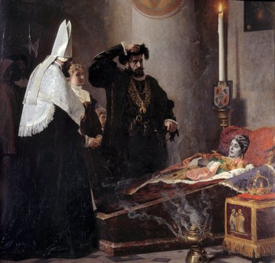 Francois Borgia (Saint Francis Borgia) af Jean Paul Laurens