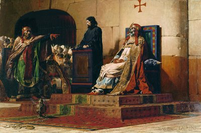 Pave Formosus og Stephen VII, 1870 af Jean Paul Laurens
