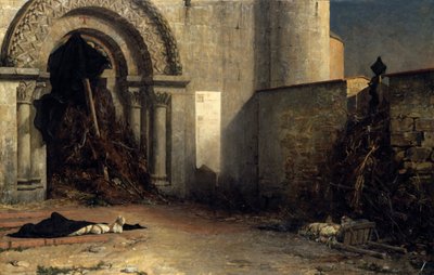 Interdiktet, 1875. af Jean Paul Laurens
