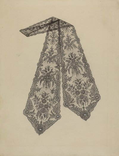 Lace Cravat af Jean Peszel