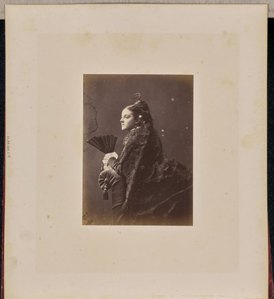 [Portræt af en kvinde] af Jean Pierre Bertrand Eugène Pégot Ogier