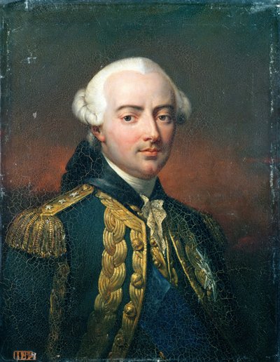 Portræt af Charles Henri (1729-94), greve af Estaing af Jean Pierre Franque