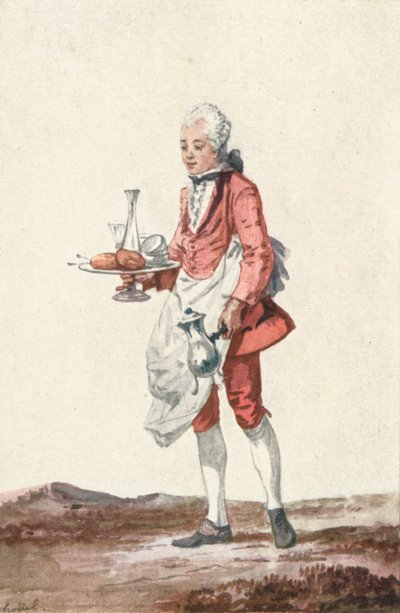 La Bouquetiere Garcon Cafetiere, c1700-tallet, 1903 af Jean Pierre Houel