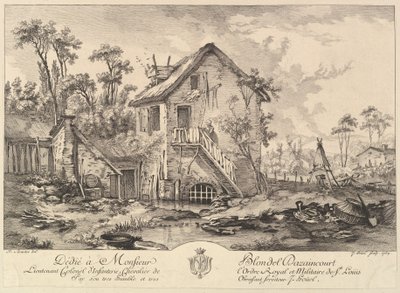 Landskab, 1759. af Jean Pierre Houel
