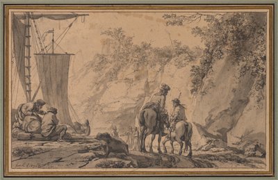 Figurer i et Landskab af Jean Pierre Louis Laurent Houël
