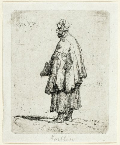 Tiggerkvinde af Jean Pierre Norblin de La Gourdaine