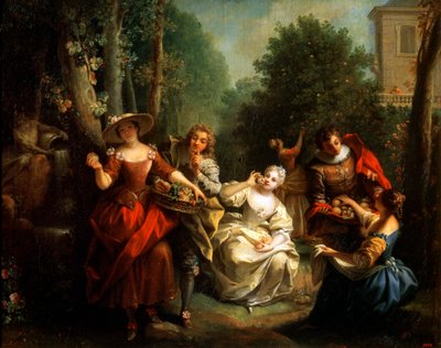 Smag fra serien De fem sanser, slutningen af 1720