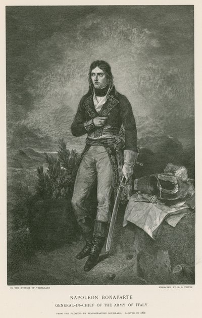 Napoleon Bonaparte af Jean Sebastien Rouillard
