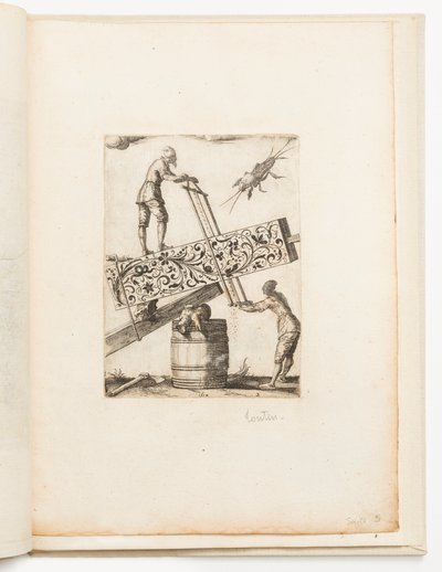 Plade 2, fra If You See Anything Better (A Suite of Blackwork Designs) af Jean Toutin