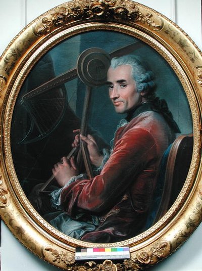 Portræt af Antoine-Joseph Loriot (1716-82) 1763 af Jean Valade